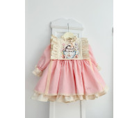 Rochita Pink Bunny 12 luni