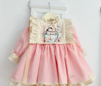 Rochita Pink Bunny 12 luni