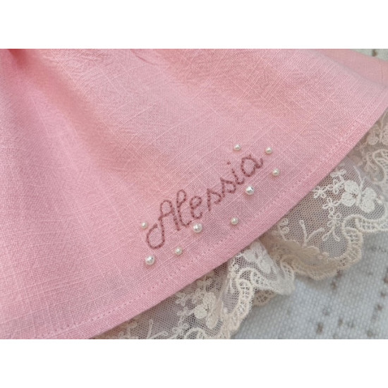 Set botez Vintage Rose Pearls